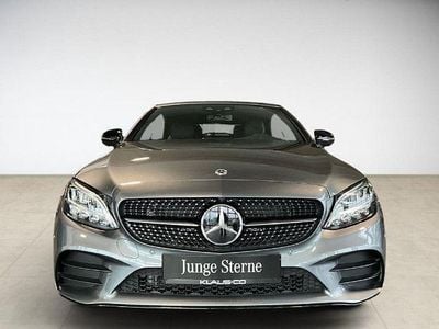 Grau (selenitgrau) Gebraucht 2024 Mercedes C220 AMG Cabrio | 51.480 € (Teuer)