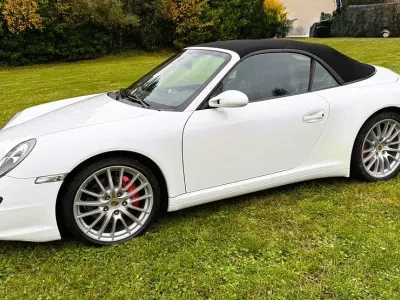Gebraucht Porsche 997 381 PS (280 kW) 2006 Weiß Cabrio