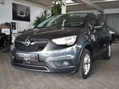 Gebraucht Opel Crossland X Edition 131 PS (96 kW) 2017 Graphit grau/graffiti grey SUV