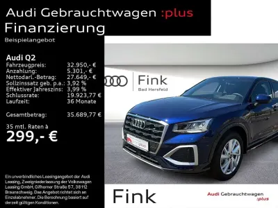 Gebraucht Audi Q2 Advanced Plus 150 PS (110 kW) 2025 Blau SUV
