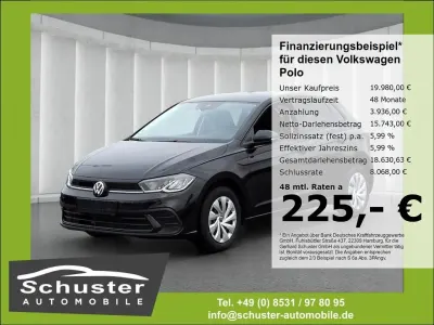 Gebraucht VW Polo Life 95 PS (69 kW) 2025 Schwarz Kleinwagen