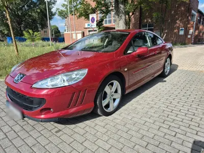 Gebraucht Peugeot 407 Coupe Platinum 204 PS (150 kW) 2006 Rot Coupé