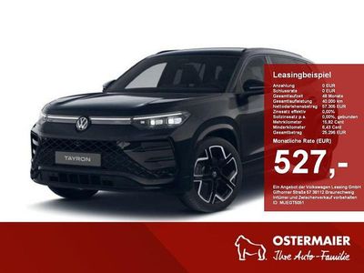 Grenadillschwarz Neu 2025 VW Tayron R-line SUV | 63.880 € (Teuer)
