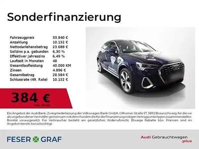 Navarrablau metallic Gebraucht 2022 Audi Q3 Sportback Ambiente SUV | 33.840 € (Fairer Preis)