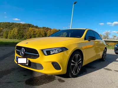 Second-hand Mercedes A180 136 CP (100 kW) 2020 Galben Berlinǎ