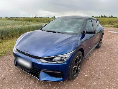 Gebraucht Kia EV6 GT-Line 239 kW (325 PS) 2023 Blau SUV