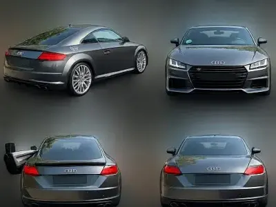 Gebraucht Audi TTS Sport 310 PS (228 kW) 2018 Grau