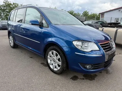 Gebraucht VW Touran 140 PS (102 kW) 2007 Blau Van / Kleinbus