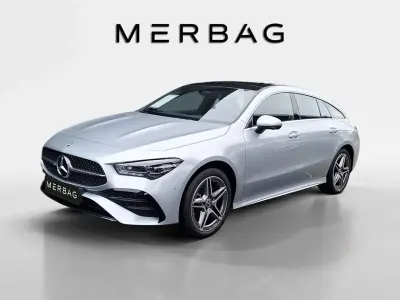 Gebraucht Mercedes CLA250e AMG Line Premium Plus 163 PS (119 kW) 2024 Silber Coupé
