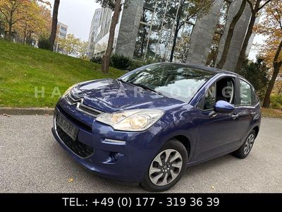 Gebraucht Citroën C3 Tendance 92 PS (67 kW) 2014 Blau Kleinwagen