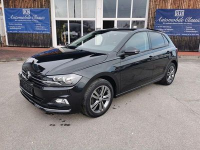 Gebraucht VW Polo Highline 110 PS (80 kW) 2021 Schwarz Kleinwagen
