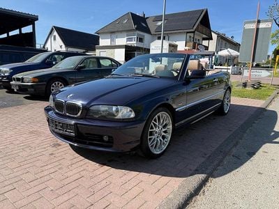Usata BMW 320 Sport Line 170 CV (125 kW) 2000 Blu Cabrio
