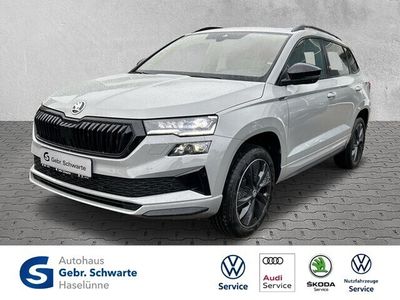 gebraucht Skoda Karoq 1.5 TSI DSG Sportline PANO+AHK+LED+NAVI