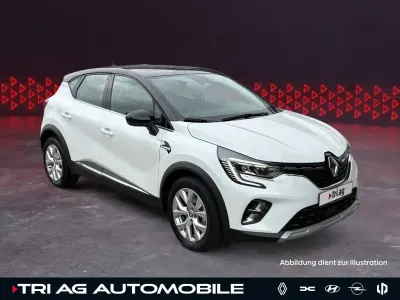 Gebraucht Renault Captur Intens 91 PS (66 kW) 2022 Weiss qnc+schwarz gne (metallic) SUV