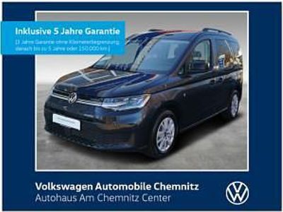 Neu VW Caddy Life 122 PS (89 kW) 2025 Blau (starlight blue metallic) Van / Kleinbus