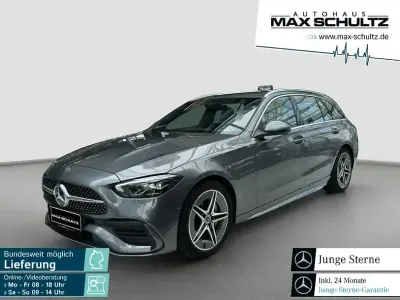 Usata Mercedes C220 AMG line 200 CV (147 kW) 2024 Grigio Station wagon