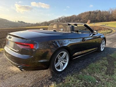 Gebraucht Audi A5 Cabriolet S-Line 252 PS (185 kW) 2017 Blau Cabrio