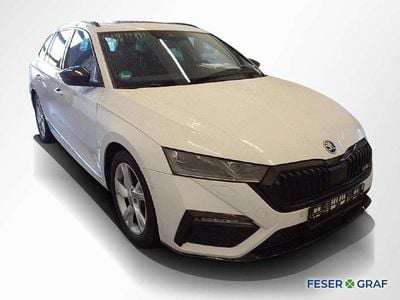 Gebraucht Skoda Octavia RS 200 PS (147 kW) 2021 Moon weiss Kombi