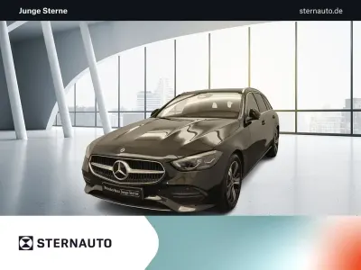 Gebraucht Mercedes C220 Avantgarde 200 PS (147 kW) 2023 Obsidianschwarz metallic Kombi