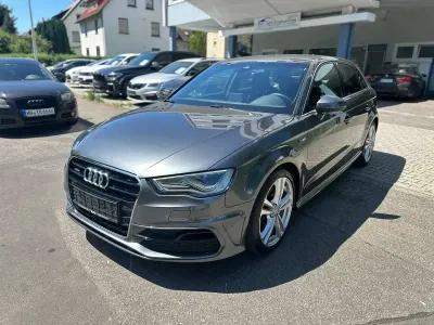 Używany Audi A3 Sportback S-Line 184 KM (135 kW) 2016 Szary Hatchback