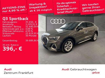 Gebraucht Audi Q3 S-Line 150 PS (110 kW) 2024 Chronosgrau metallic/chronosgr SUV