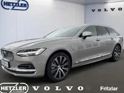 Brugt Volvo V90 Ultimate 197 HK (144 kW) 2024 Sølv Stationcar