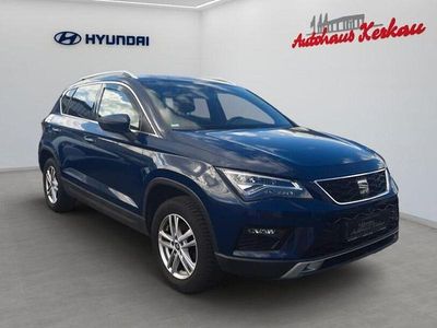 Usata Seat Ateca 4Drive 150 CV (110 kW) 2017 Blu SUV