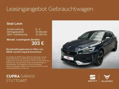 Gebraucht Seat Leon 204 PS (150 kW) 2022 Asphalt blau metallic Limousine