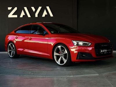 Usata Audi A5 S-Line 150 CV (110 kW) 2019 Rosso Coupé