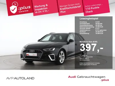 Gebraucht Audi A4 S-Line 204 PS (150 kW) 2024 Schwarz Kombi