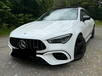 Gebraucht Mercedes CLA45 AMG Shooting Brake AMG 387 PS (284 kW) 2021 Weiß Kombi