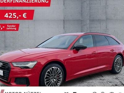 Begagnad Audi A6 S-Line 367 HK (269 kW) 2020 Röd Kombi