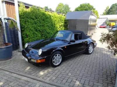 Gebraucht Porsche 964 250 PS (183 kW) 1990 Schwarz Cabrio