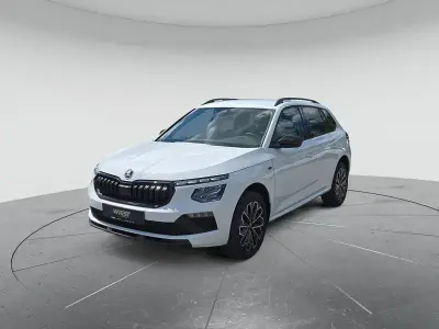 Gebraucht Skoda Kamiq Tour 116 PS (85 kW) 2025 Moonweiß perleffekt SUV
