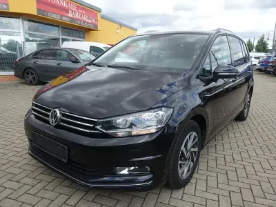 Gebraucht VW Touran Sound 150 PS (110 kW) 2017 Schwarz Van / Kleinbus