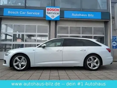 Begagnad Audi A6 S-Line 231 HK (169 kW) 2019 Vit Kombi