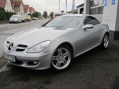 Gebraucht Mercedes SLK200 163 PS (119 kW) 2004 Silber metallic Cabrio