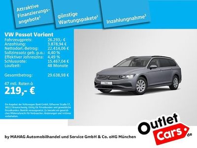Gebraucht VW Passat Basis 150 PS (110 kW) 2023 Grau Kombi