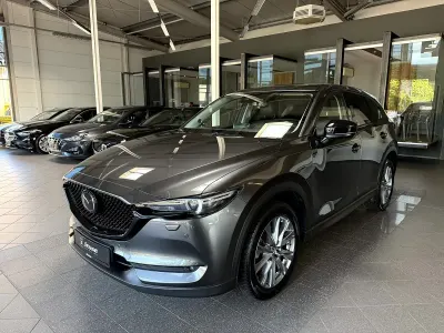 Gebraucht Mazda CX-5 Sports-Line 184 PS (135 kW) 2021 Grau metallic SUV