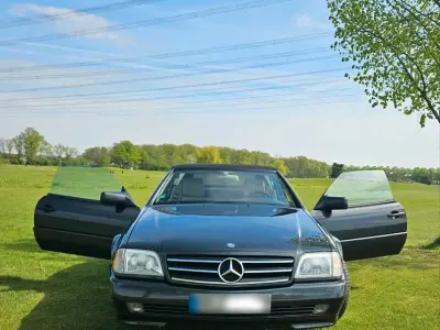 Gebraucht Mercedes SL320 231 PS (169 kW) 1995 Schwarz Cabrio