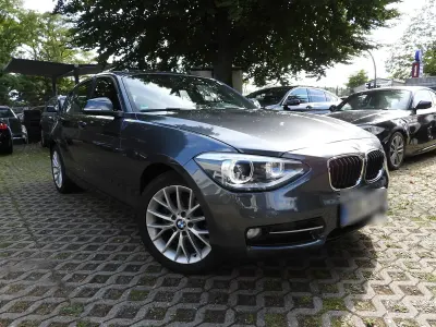 Gebraucht BMW 116 Sport Line 136 PS (100 kW) 2014 Grau Kleinwagen