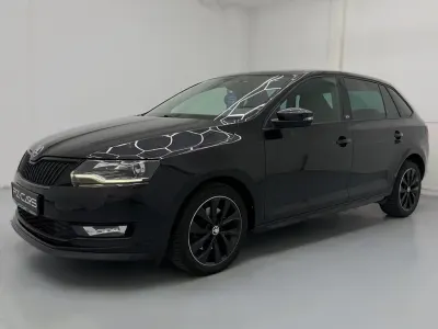 Gebraucht Skoda Rapid 125 PS (91 kW) 2018 Schwarz Kleinwagen