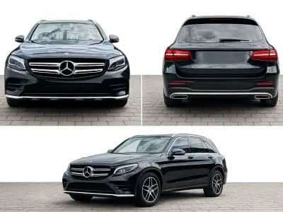 Gebraucht Mercedes GLC250 AMG line 211 PS (155 kW) 2019 Schwarz SUV
