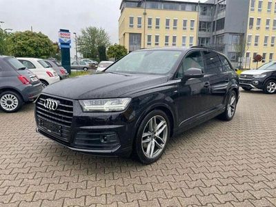 Orcaschwarz metallic Gebraucht 2017 Audi Q7 S-line plus SUV | 27.990 € (Teuer)