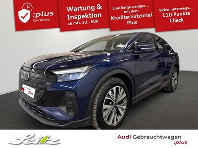 Gebraucht Audi Q4 Sportback e-tron Advanced 219 kW (299 PS) 2022 Navarrablau metallic SUV