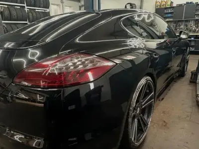 Gebraucht Porsche Panamera Turbo 300 PS (220 kW) 2011 Schwarz Limousine
