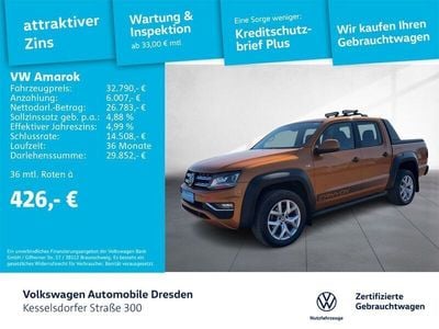 Orange Gebraucht 2020 VW Amarok Canyon Abholung | 35.490 € (Etwas zu teuer)