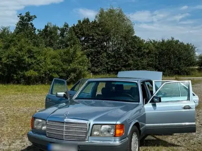 Gebraucht Mercedes 500 231 PS (169 kW) 1987 Blau Limousine