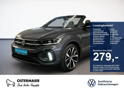 Gebraucht VW T-Roc Cabriolet Style 150 PS (110 kW) 2025 Rauchgrau Cabrio