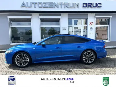 Gebraucht Audi A7 S-Line 299 PS (219 kW) 2022 Blau Limousine